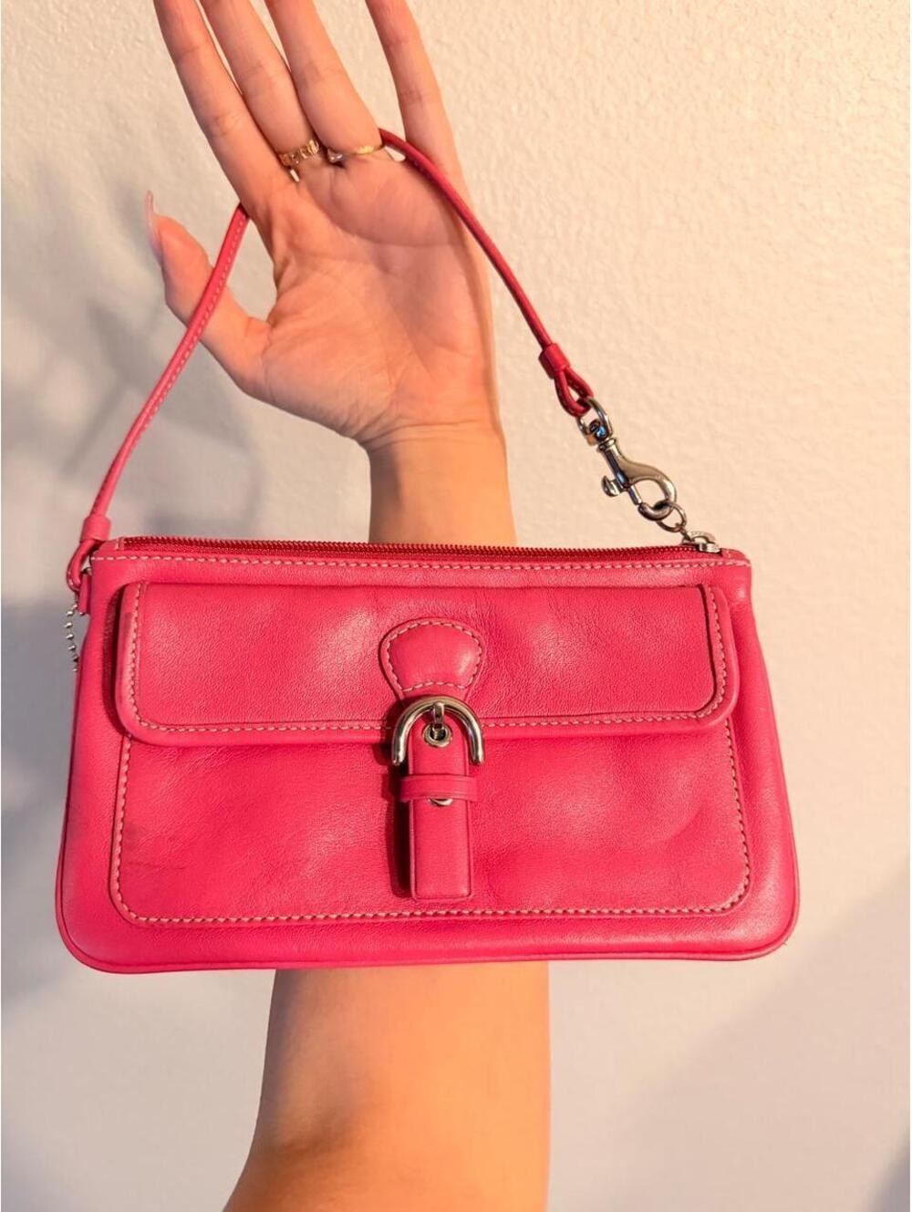 Vintage Pink Coach Wallet